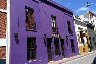 08 Colourful Houses On Balcarce San Telmo Buenos Aires